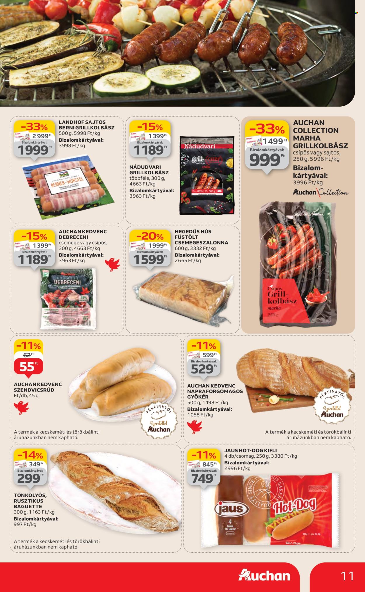 Auchan akciós újságok - 2025.07.24 - 2025.07.30. Oldal 11