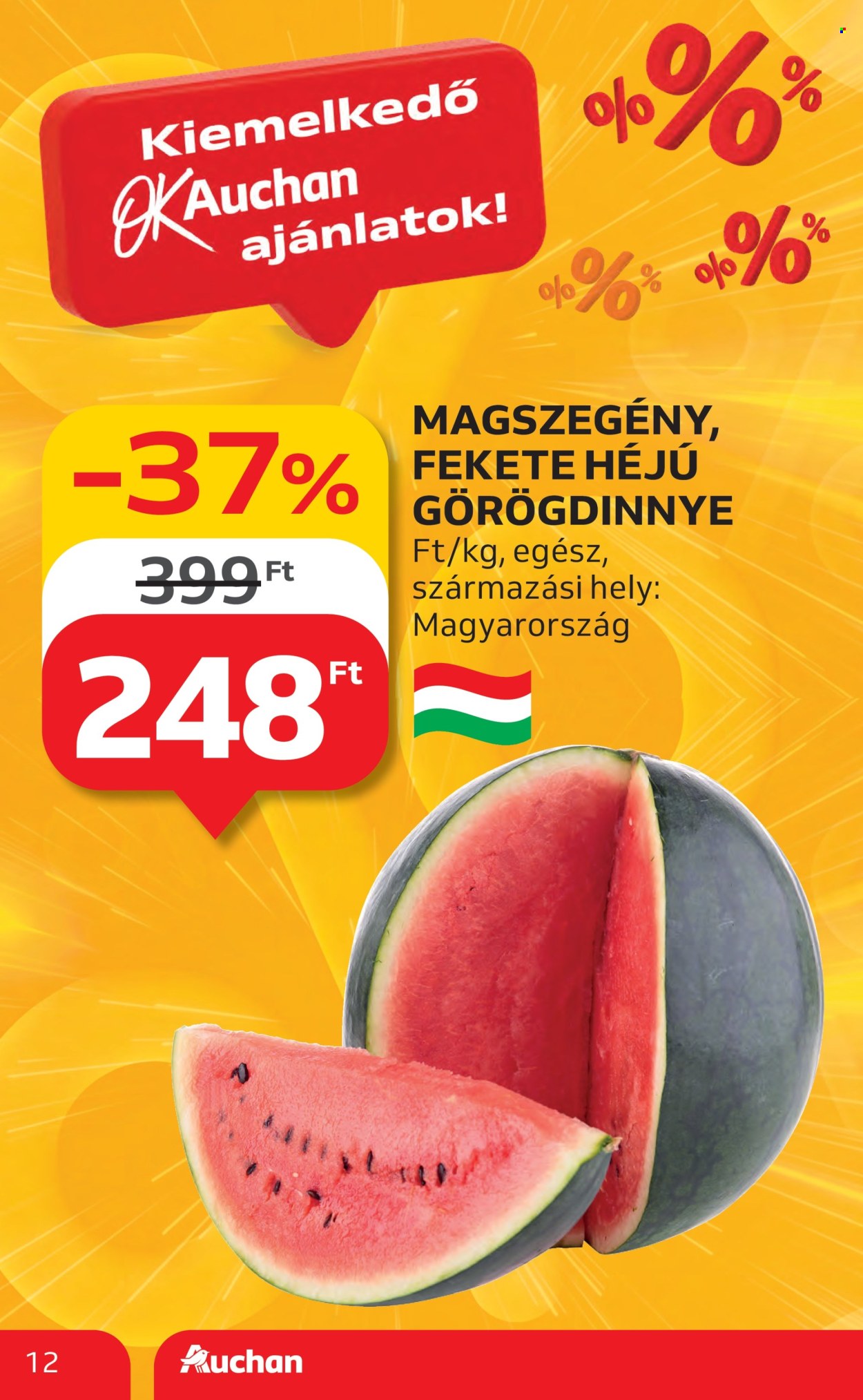 Auchan akciós újságok - 2025.07.24 - 2025.07.30. Oldal 12
