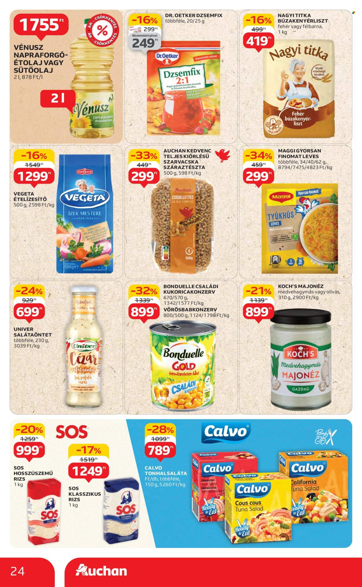 Auchan akciós újságok - 2025.07.24 - 2025.07.30. Oldal 24
