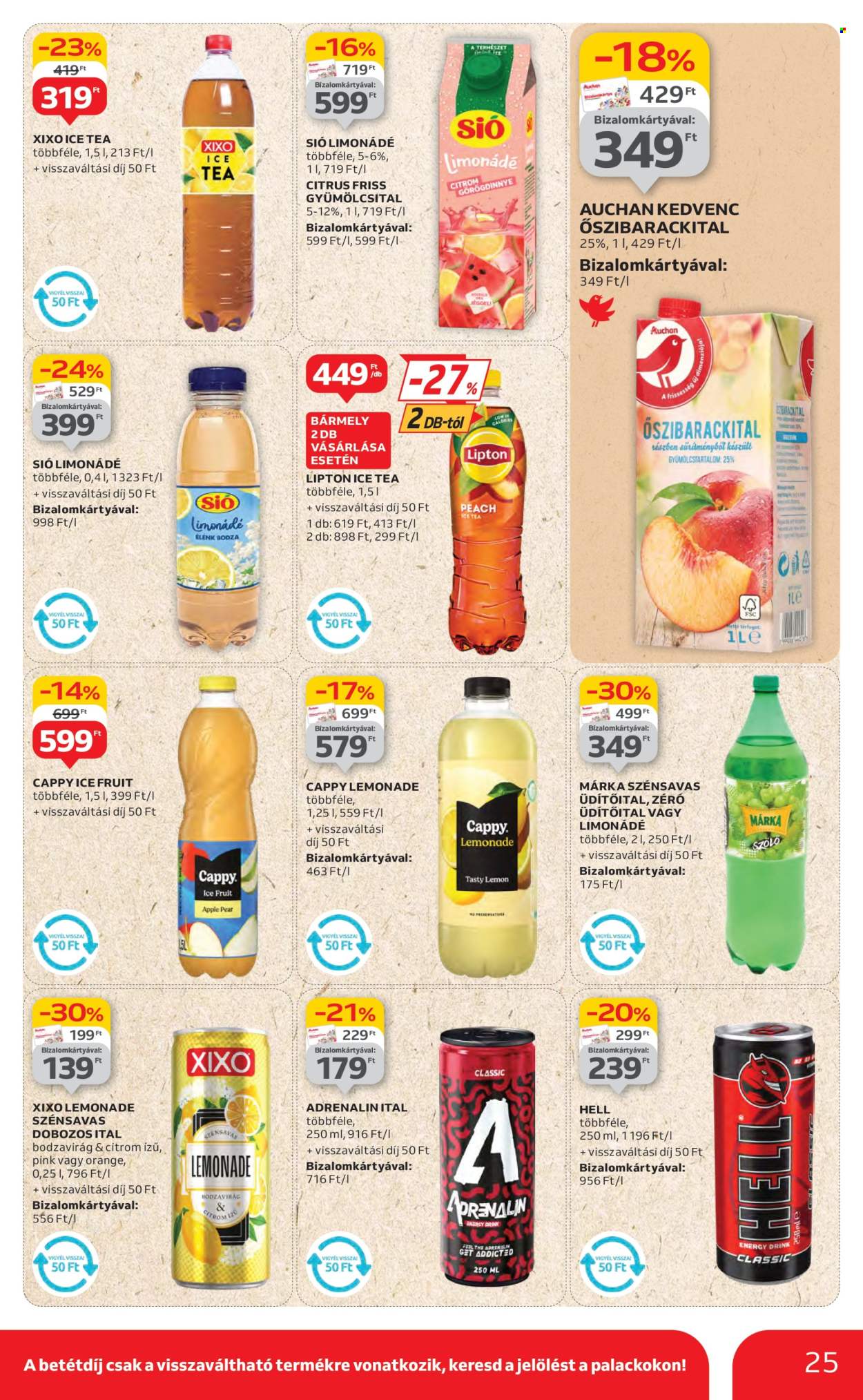 Auchan akciós újságok - 2025.07.24 - 2025.07.30. Oldal 25