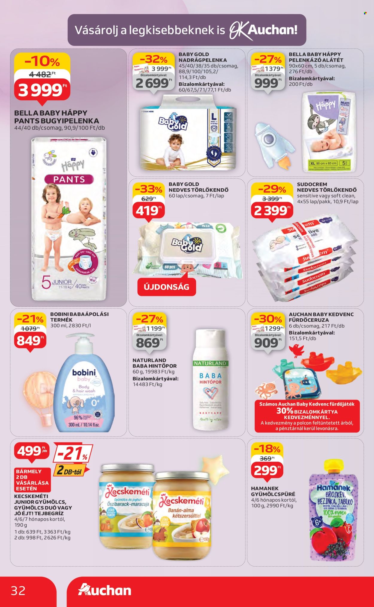 Auchan akciós újságok - 2025.07.24 - 2025.07.30. Oldal 32