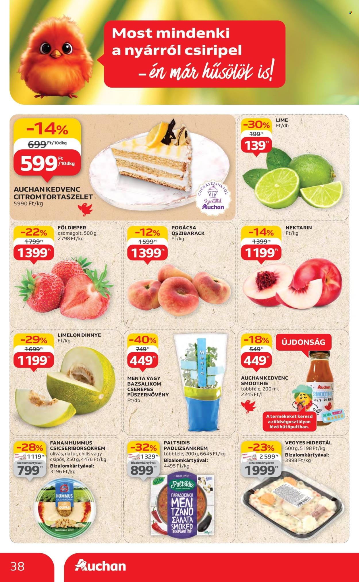 Auchan akciós újságok - 2025.07.24 - 2025.07.30. Oldal 38