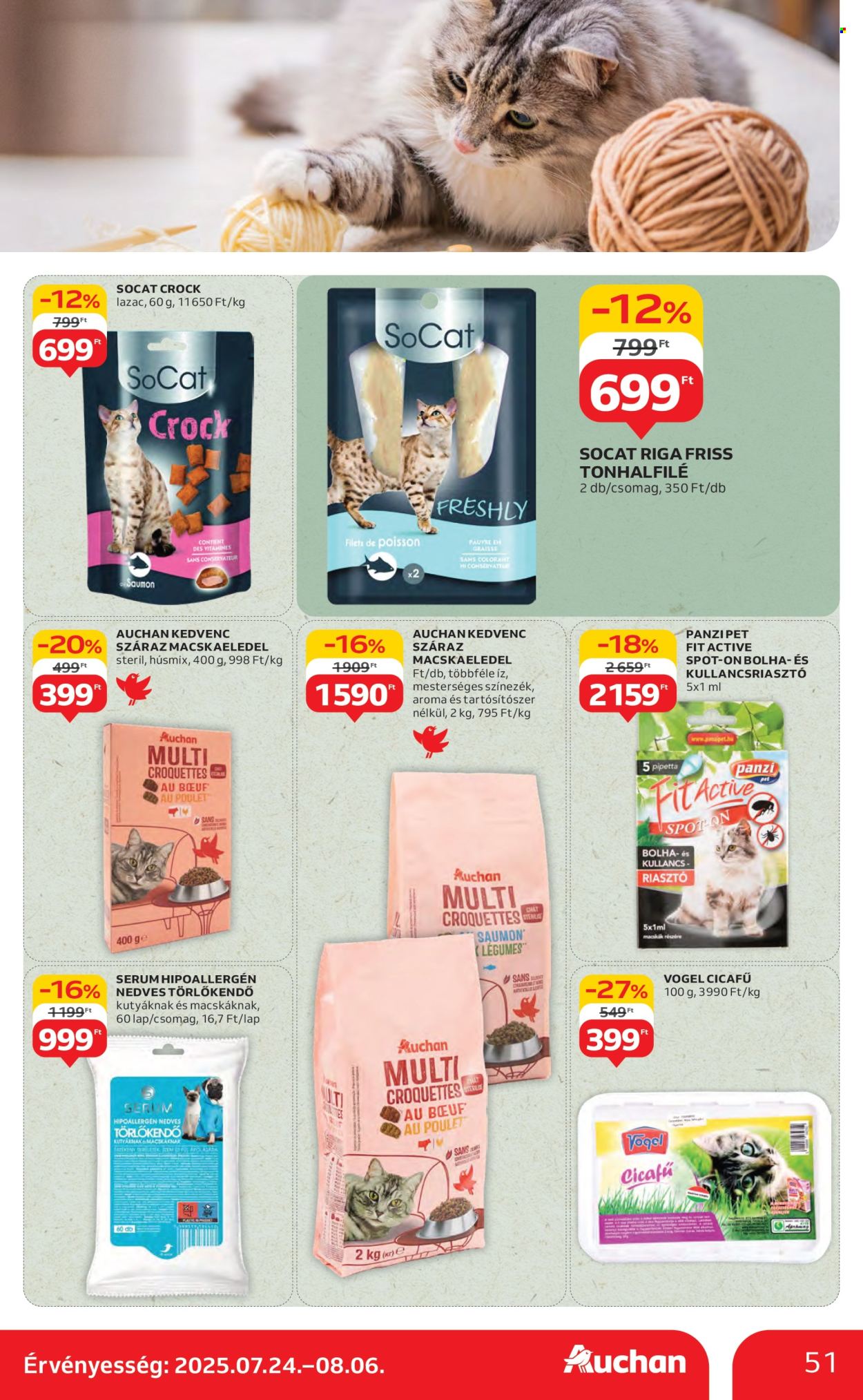 Auchan akciós újságok - 2025.07.24 - 2025.07.30. Oldal 51