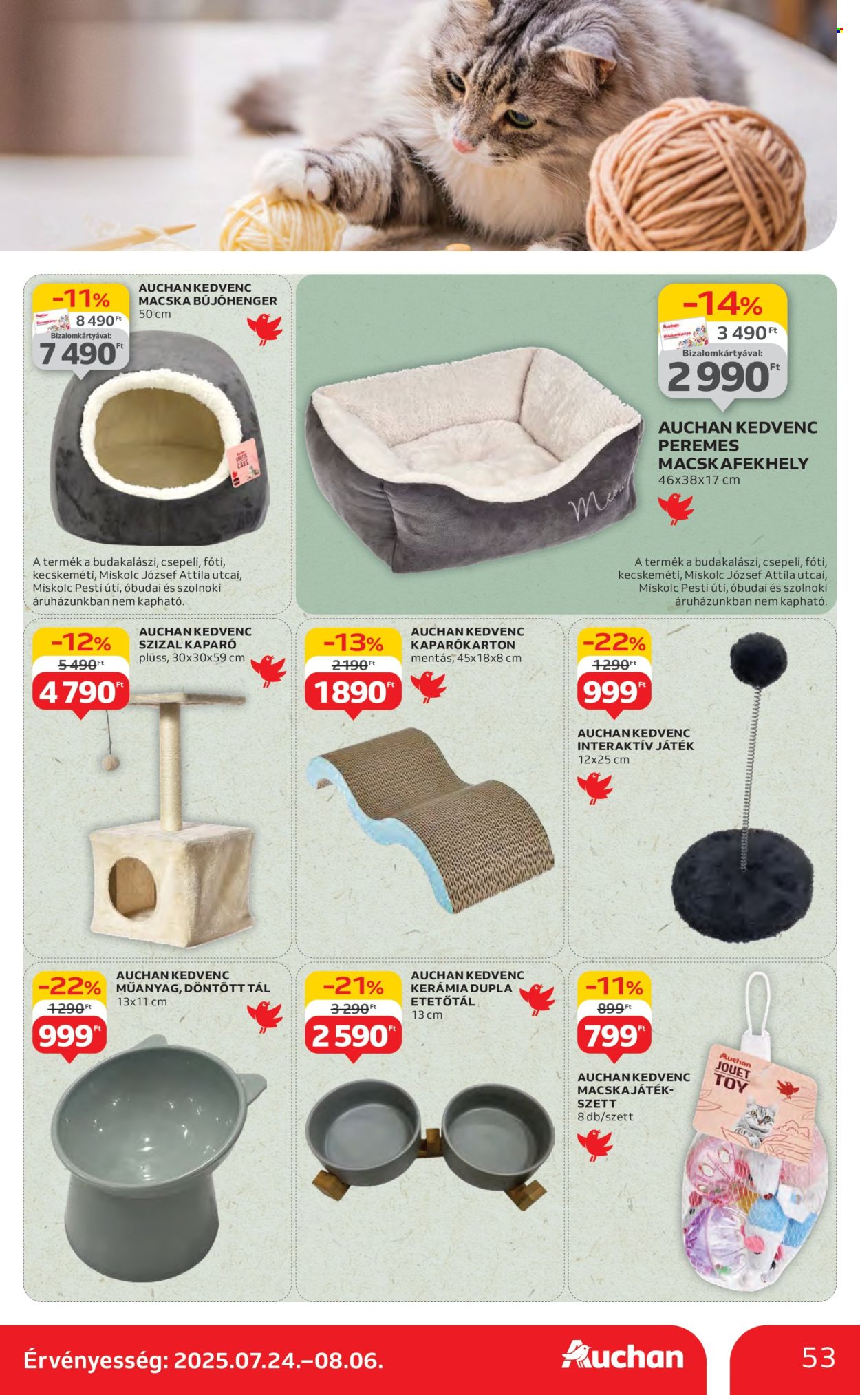 Auchan akciós újságok - 2025.07.24 - 2025.07.30. Oldal 53