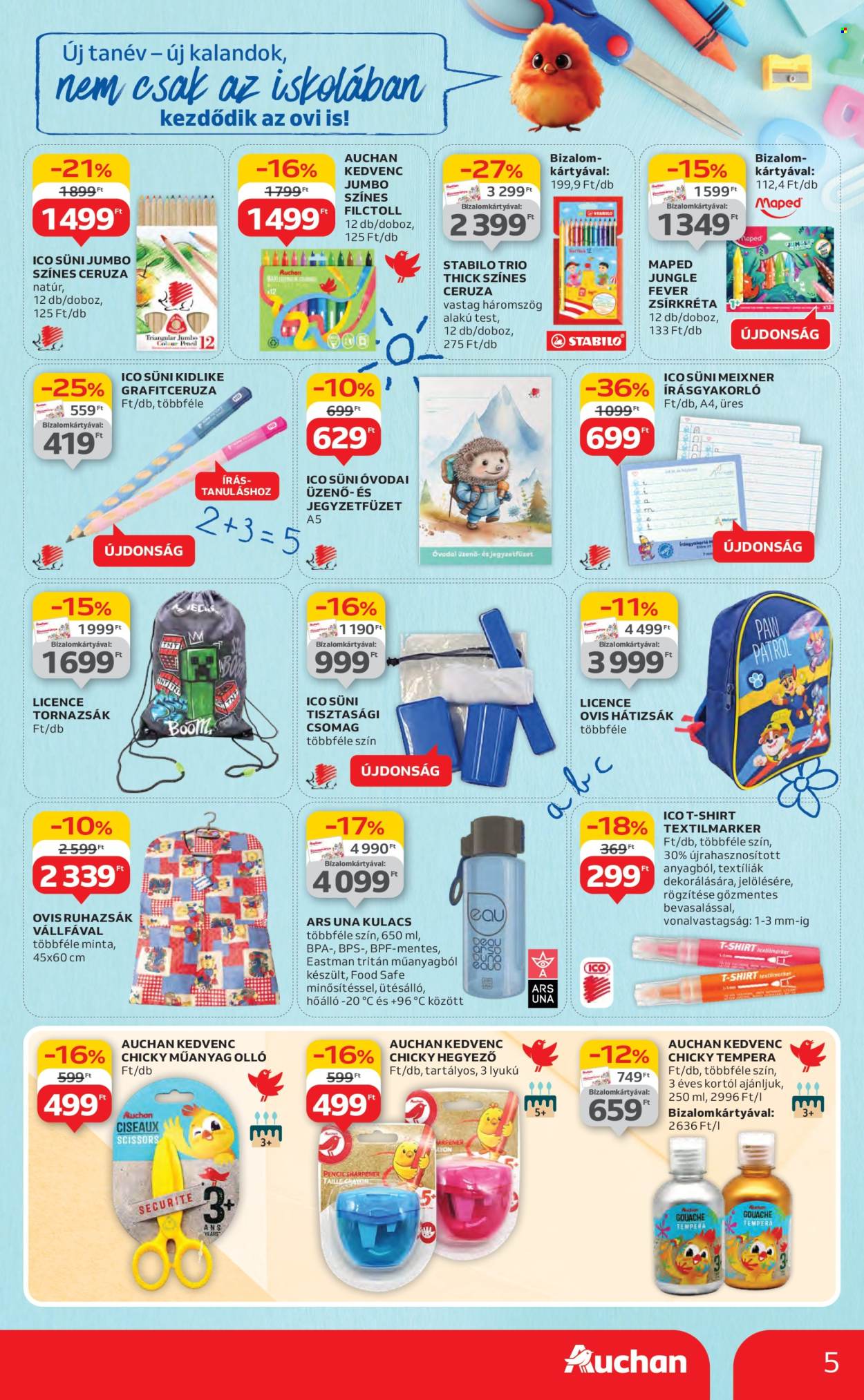 Auchan akciós újságok - 2025.07.24 - 2025.08.06. Oldal 5