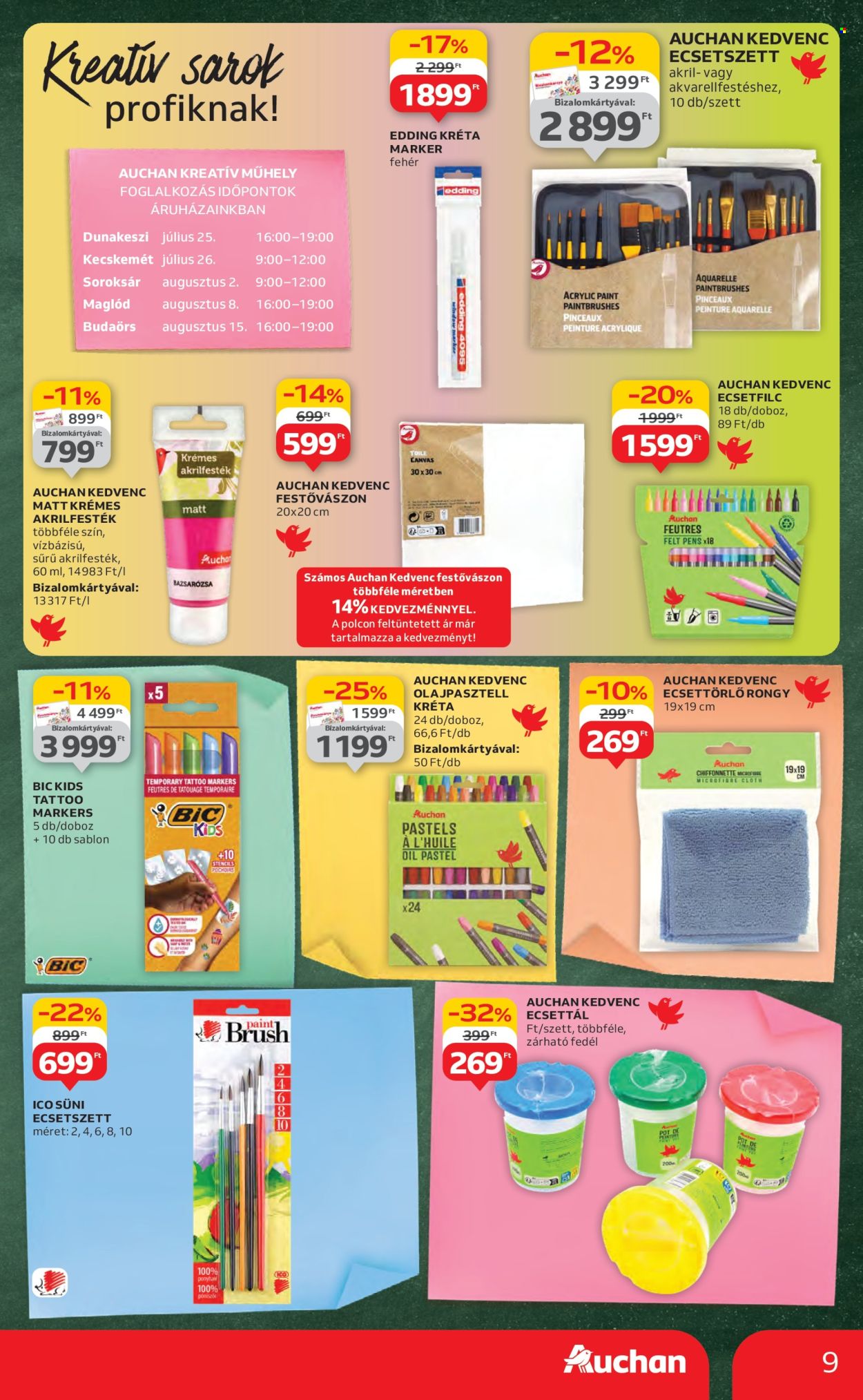 Auchan akciós újságok - 2025.07.24 - 2025.08.06. Oldal 9