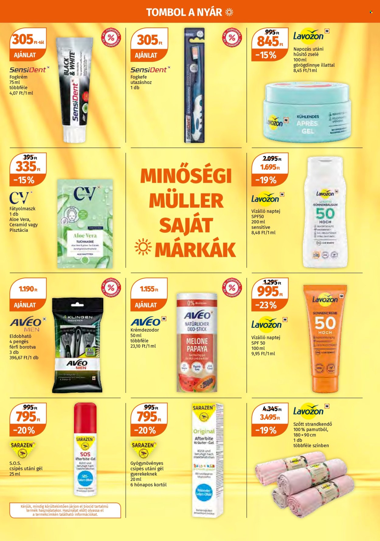 Müller akciós újságok - 2025.07.28 - 2025.08.03. Oldal 21