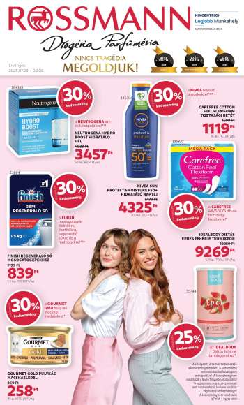 Újság Rossmann - 2025.07.28 - 2025.08.08.