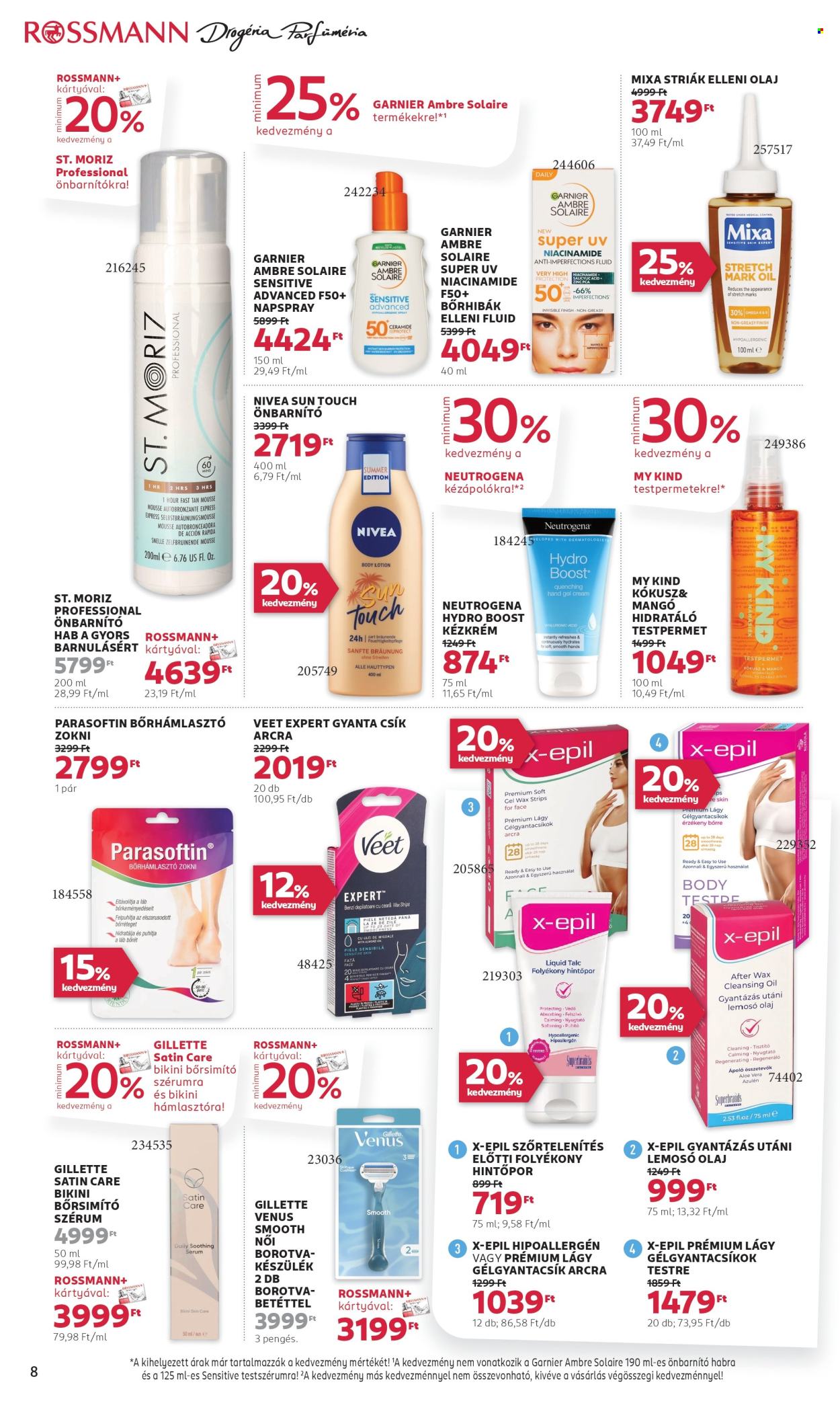 Rossmann akciós újságok - 2025.07.28 - 2025.08.08. Oldal 8
