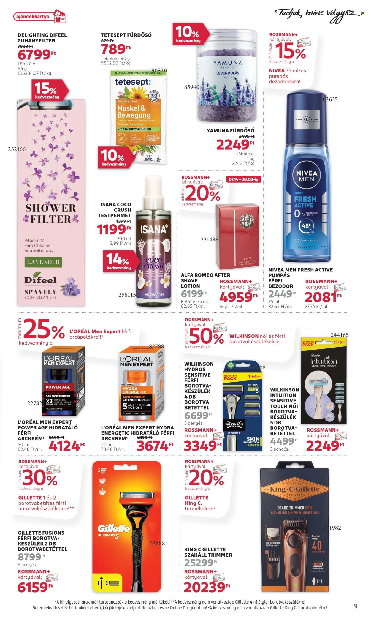 Rossmann akciós újságok - 2025.07.28 - 2025.08.08. Oldal 9