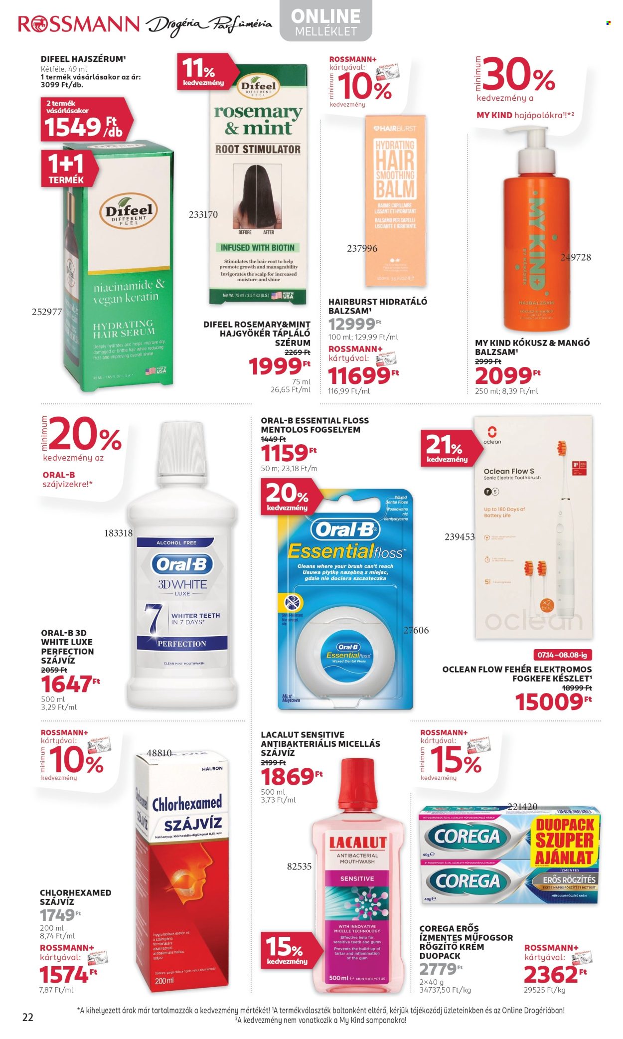 Rossmann akciós újságok - 2025.07.28 - 2025.08.08. Oldal 24
