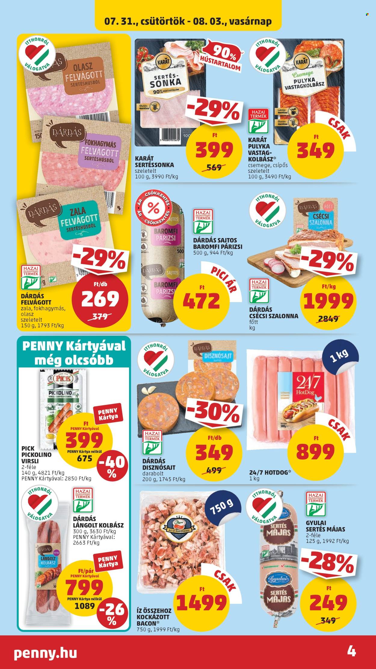 Penny Market akciós újságok - 2025.07.31 - 2025.08.06. Oldal 6