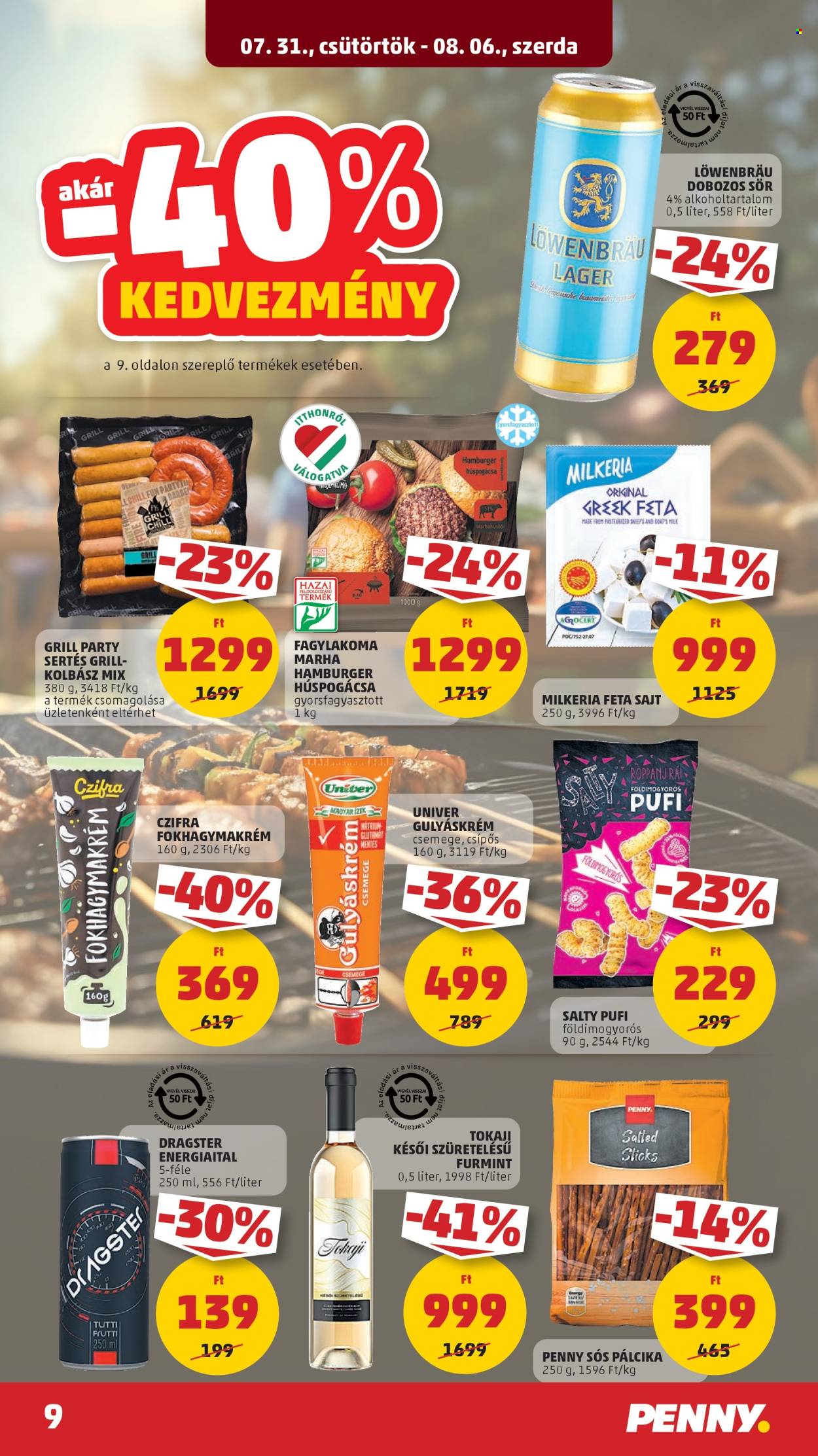 Penny Market akciós újságok - 2025.07.31 - 2025.08.06. Oldal 13