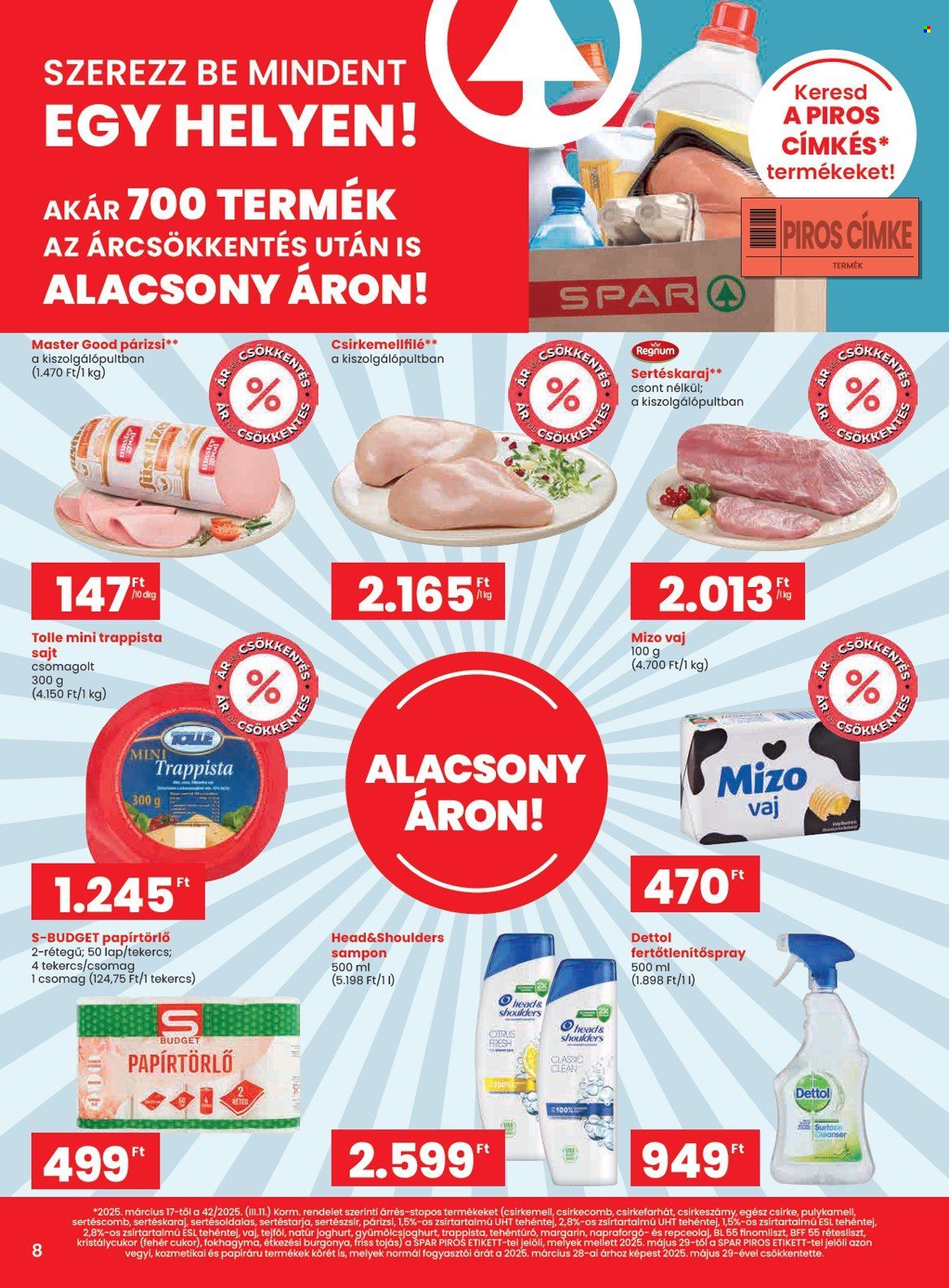SPAR akciós újságok - 2025.07.31 - 2025.08.06. Oldal 8