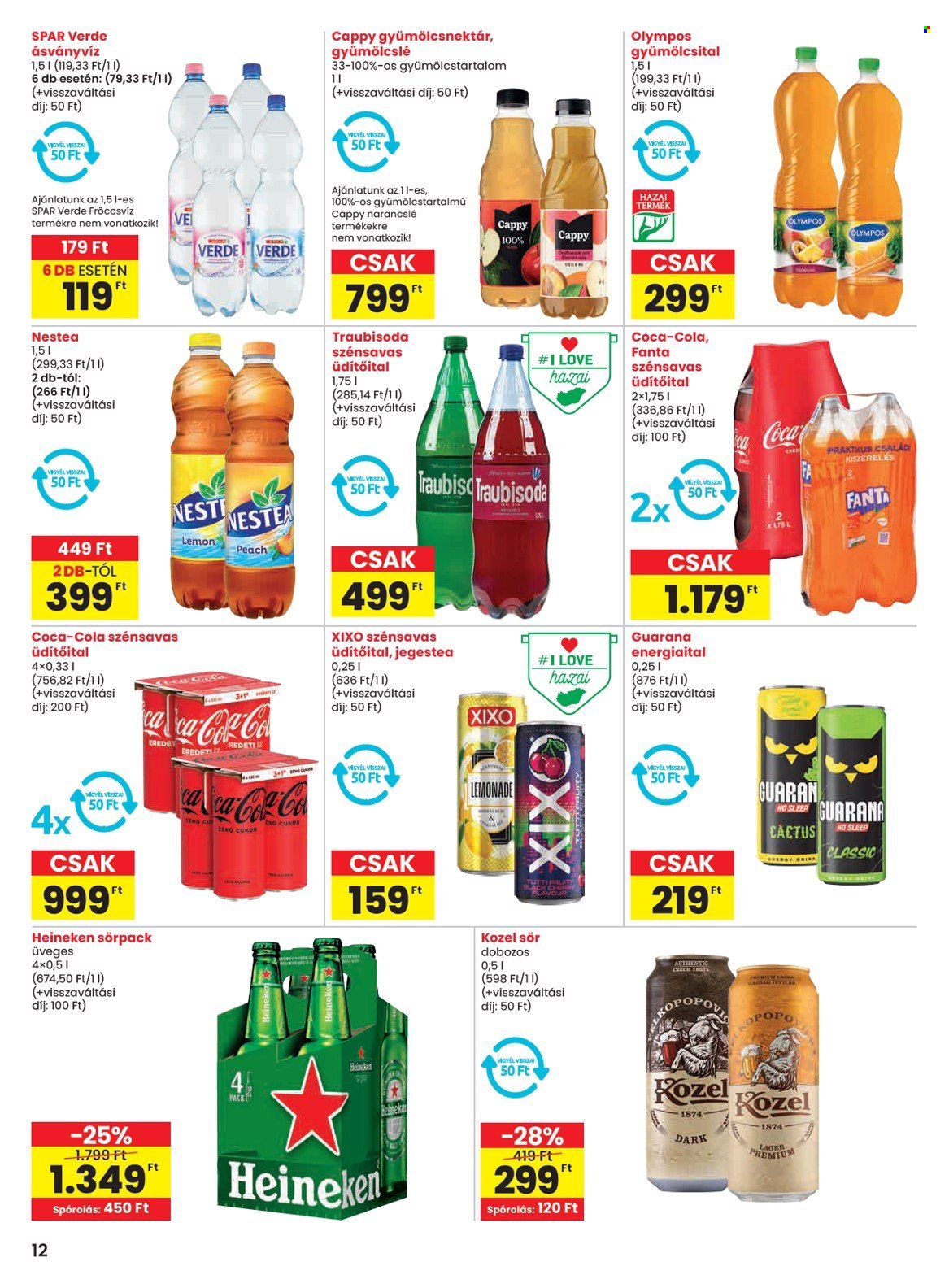 SPAR akciós újságok - 2025.07.31 - 2025.08.06. Oldal 12