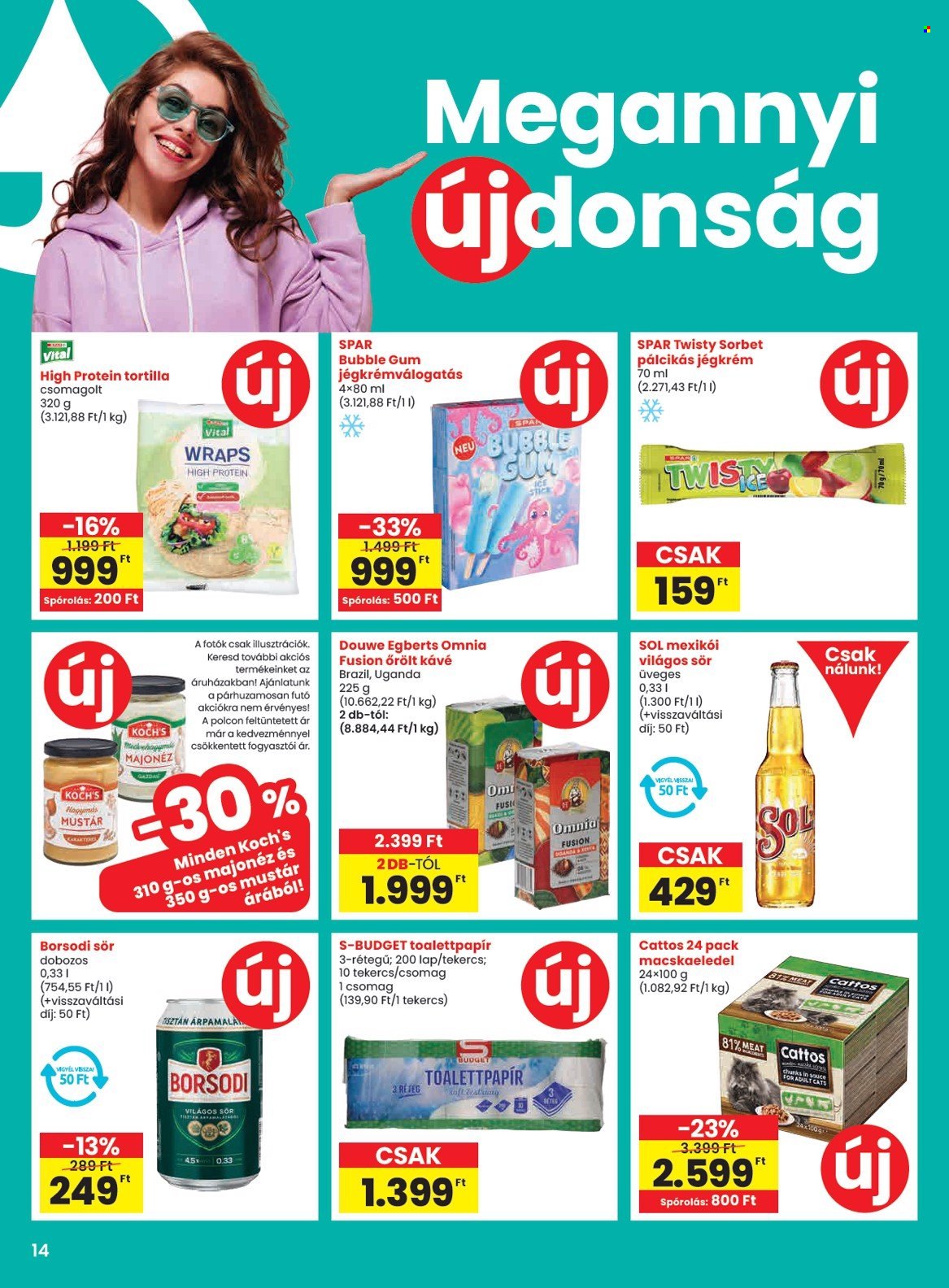 SPAR akciós újságok - 2025.07.31 - 2025.08.06. Oldal 14