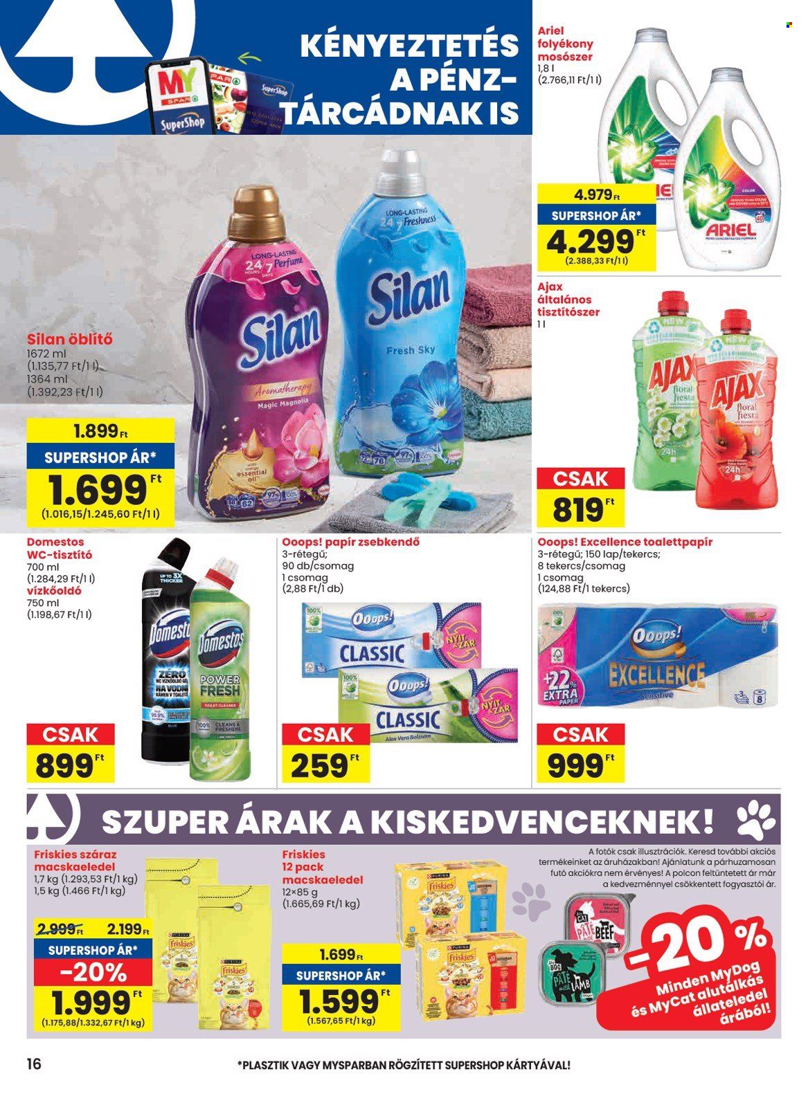 SPAR akciós újságok - 2025.07.31 - 2025.08.06. Oldal 16