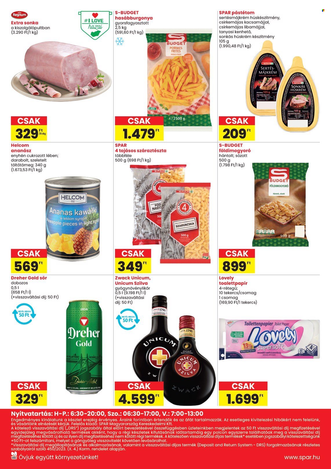 SPAR Szupermarket akciós újságok - 2025.07.31 - 2025.08.06. Oldal 2