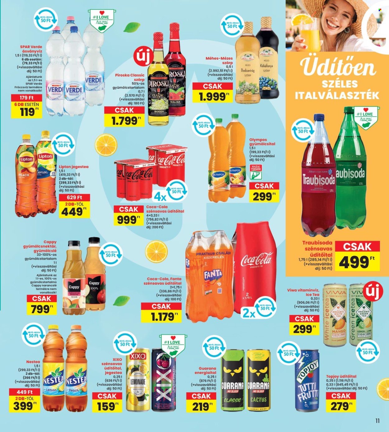 INTERSPAR akciós újságok - 2025.07.31 - 2025.08.06. Oldal 11