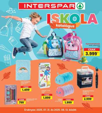 Újság INTERSPAR - 2025.07.31 - 2025.08.13.