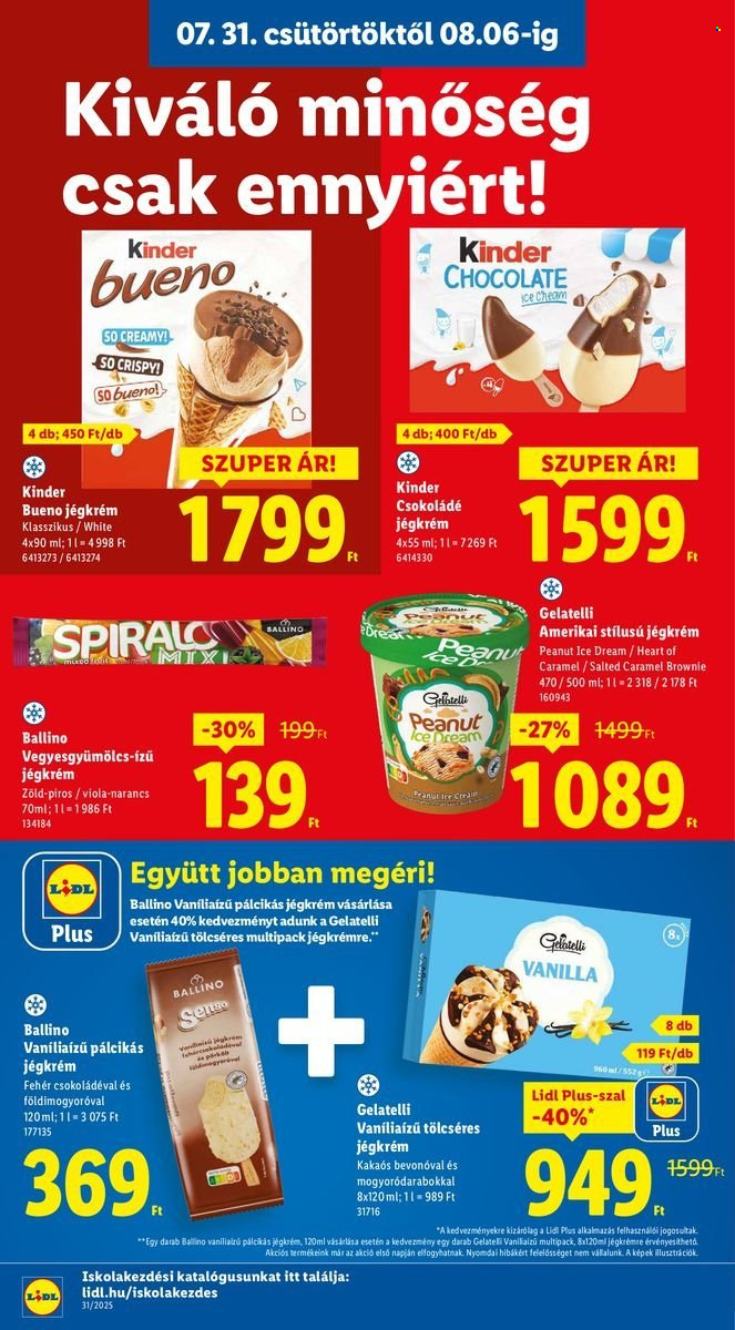 Lidl akciós újságok - 2025.07.31 - 2025.08.06. Oldal 10