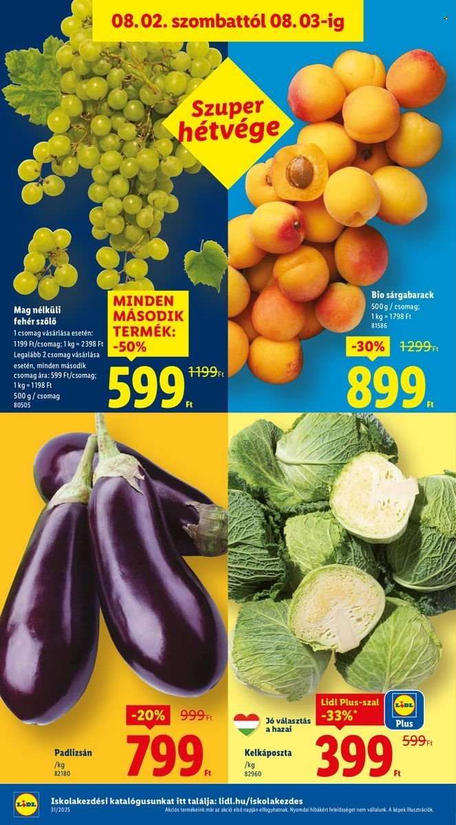 Lidl akciós újságok - 2025.07.31 - 2025.08.06. Oldal 26
