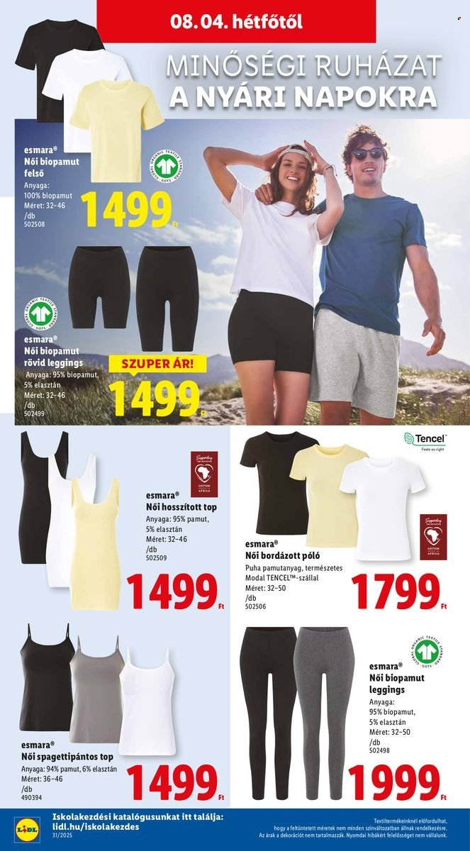 Lidl akciós újságok - 2025.07.31 - 2025.08.06. Oldal 34