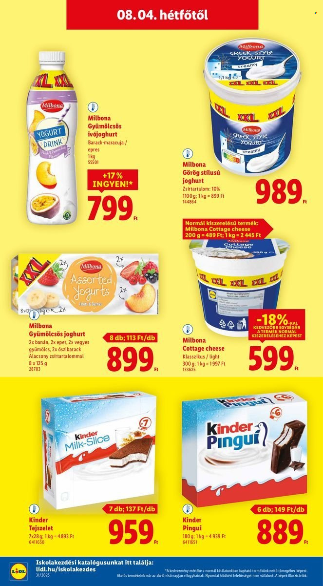 Lidl akciós újságok - 2025.07.31 - 2025.08.06. Oldal 46