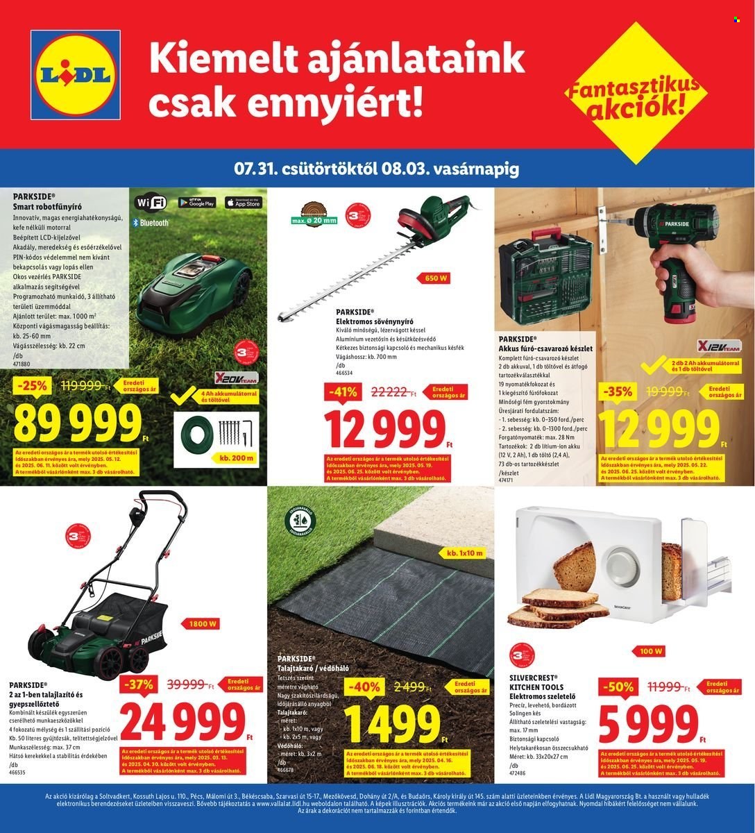 Lidl akciós újságok - 2025.07.31 - 2025.08.03. Oldal 4