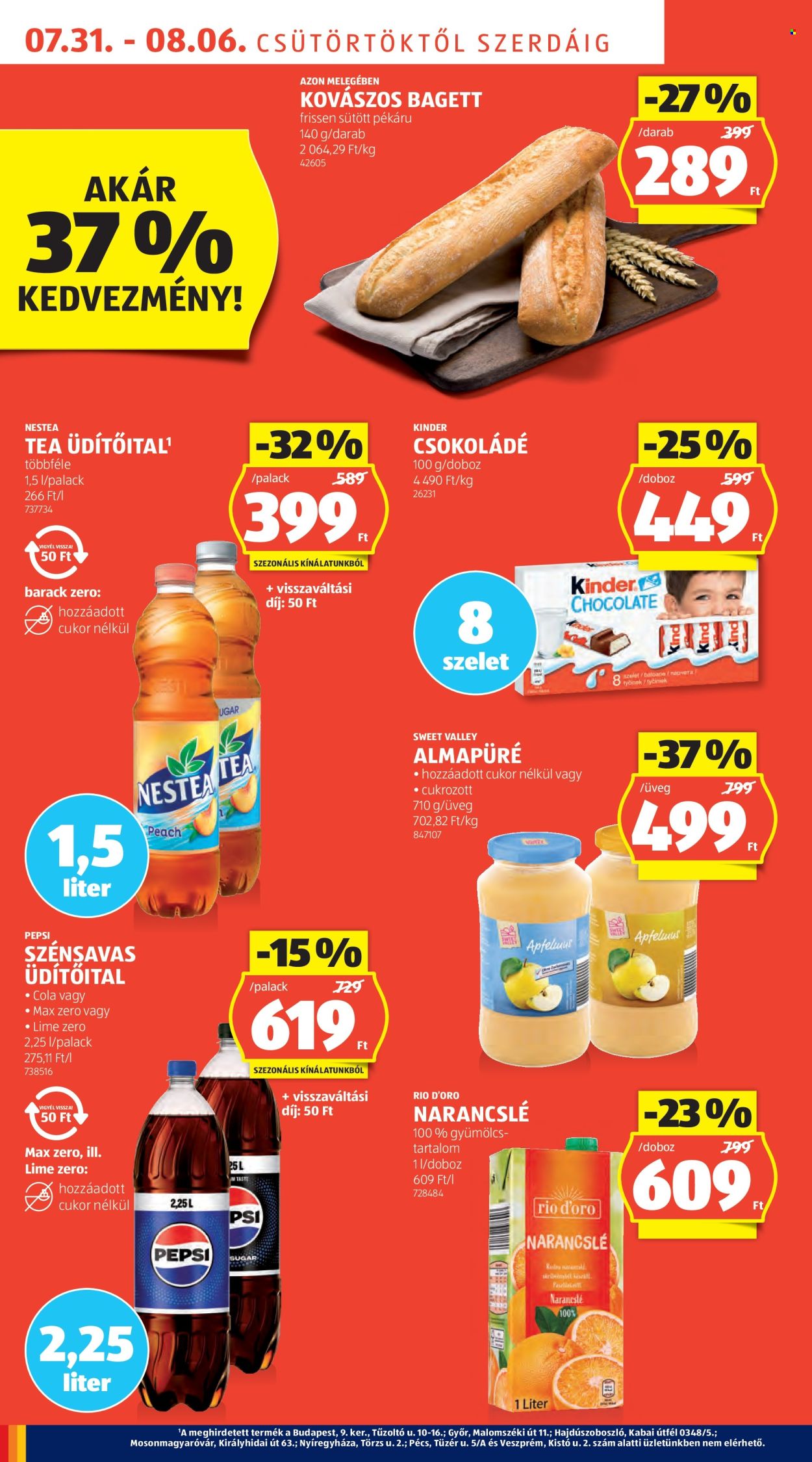 Aldi akciós újságok - 2025.07.31 - 2025.08.06. Oldal 8