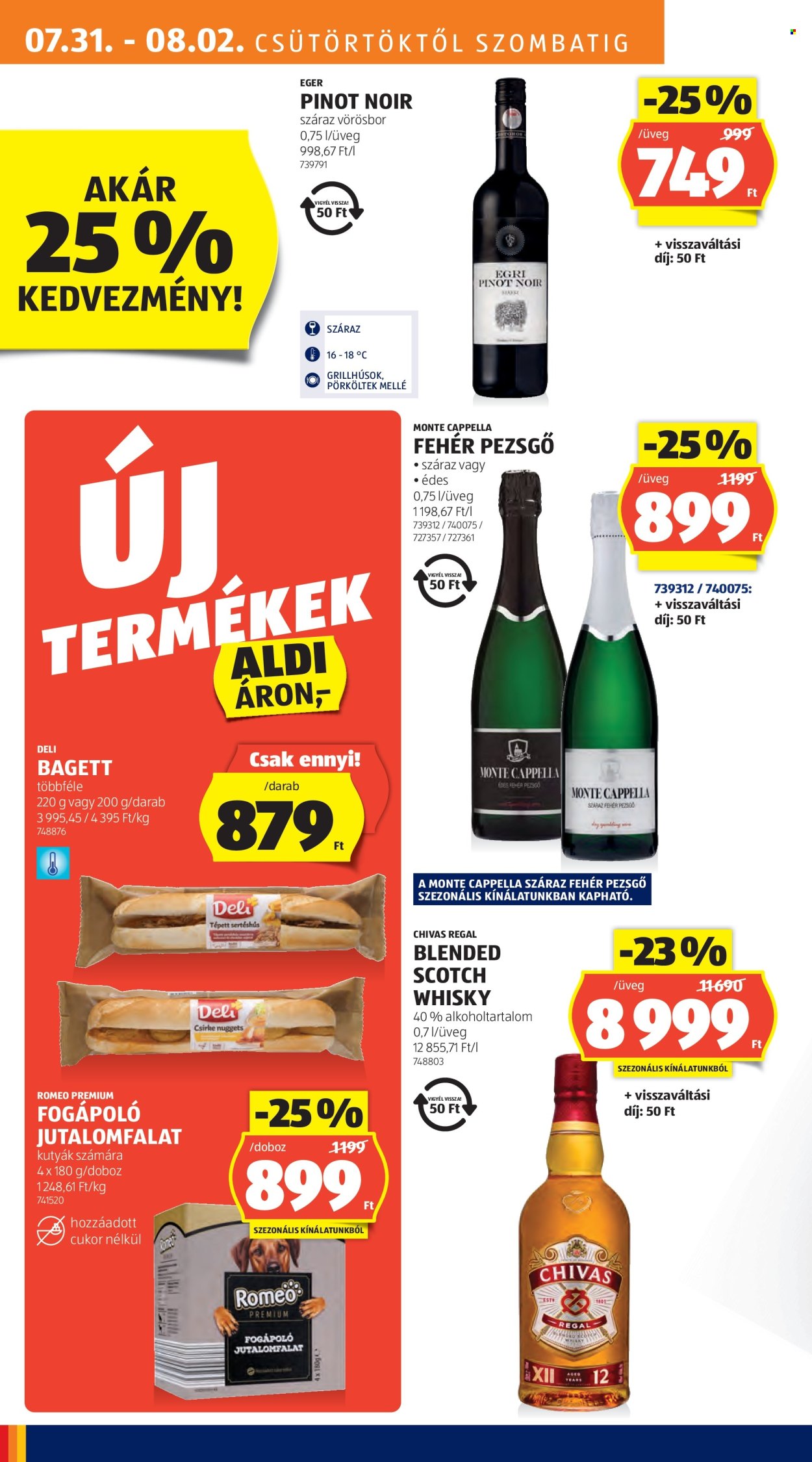 Aldi akciós újságok - 2025.07.31 - 2025.08.06. Oldal 12