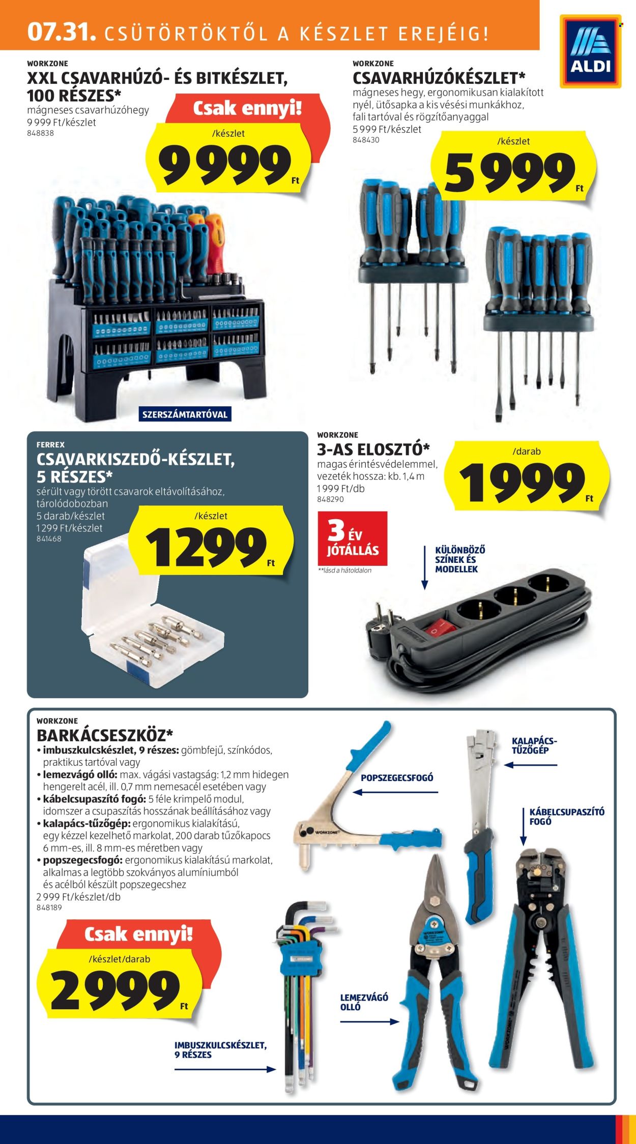 Aldi akciós újságok - 2025.07.31 - 2025.08.06. Oldal 27