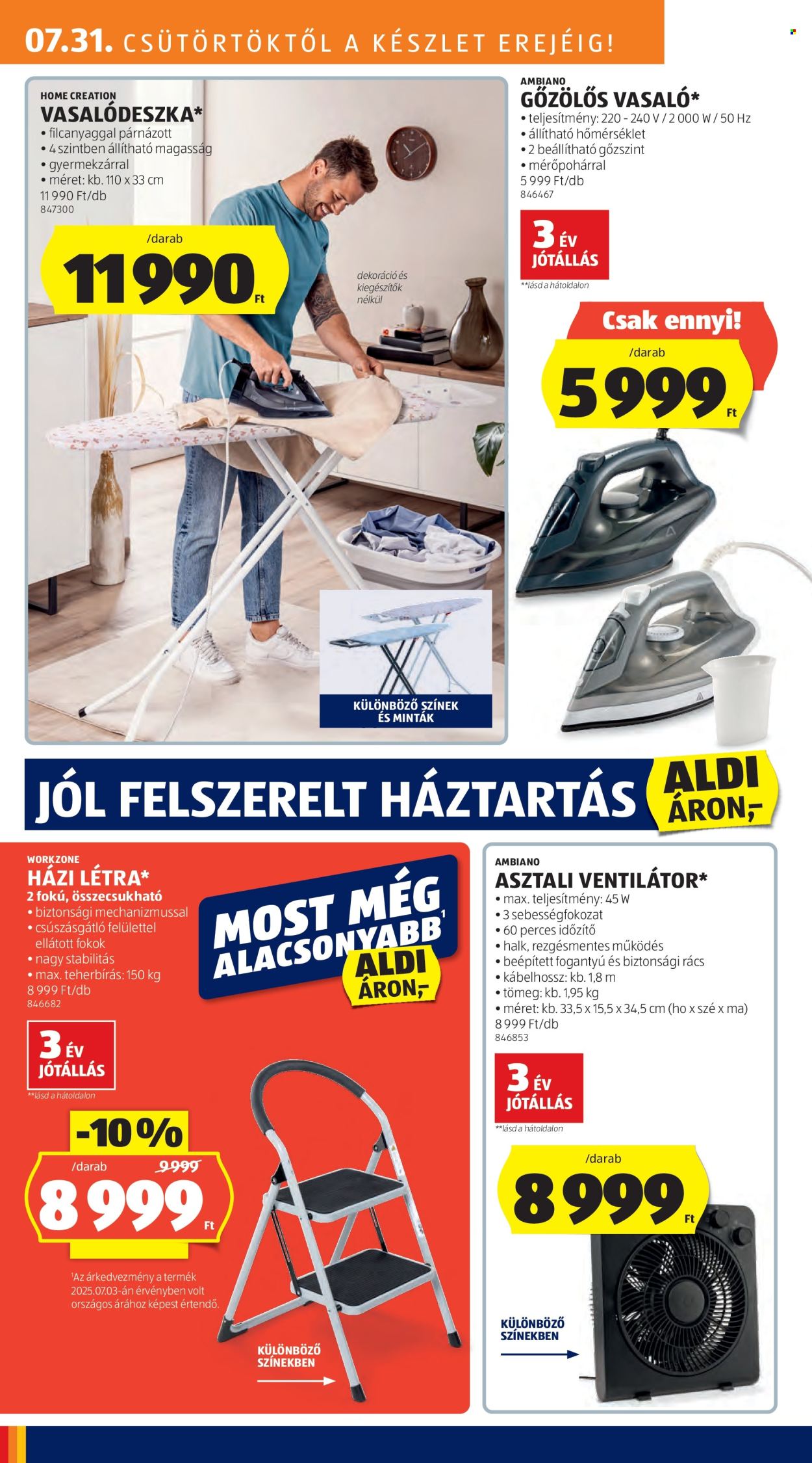 Aldi akciós újságok - 2025.07.31 - 2025.08.06. Oldal 4