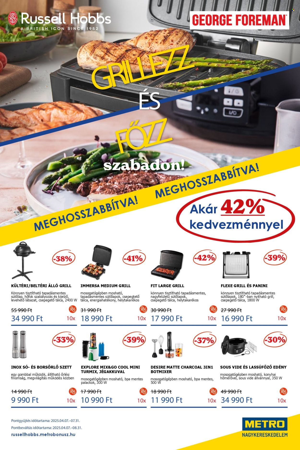 Metro akciós újságok - 2025.08.01 - 2025.08.31. Oldal 30
