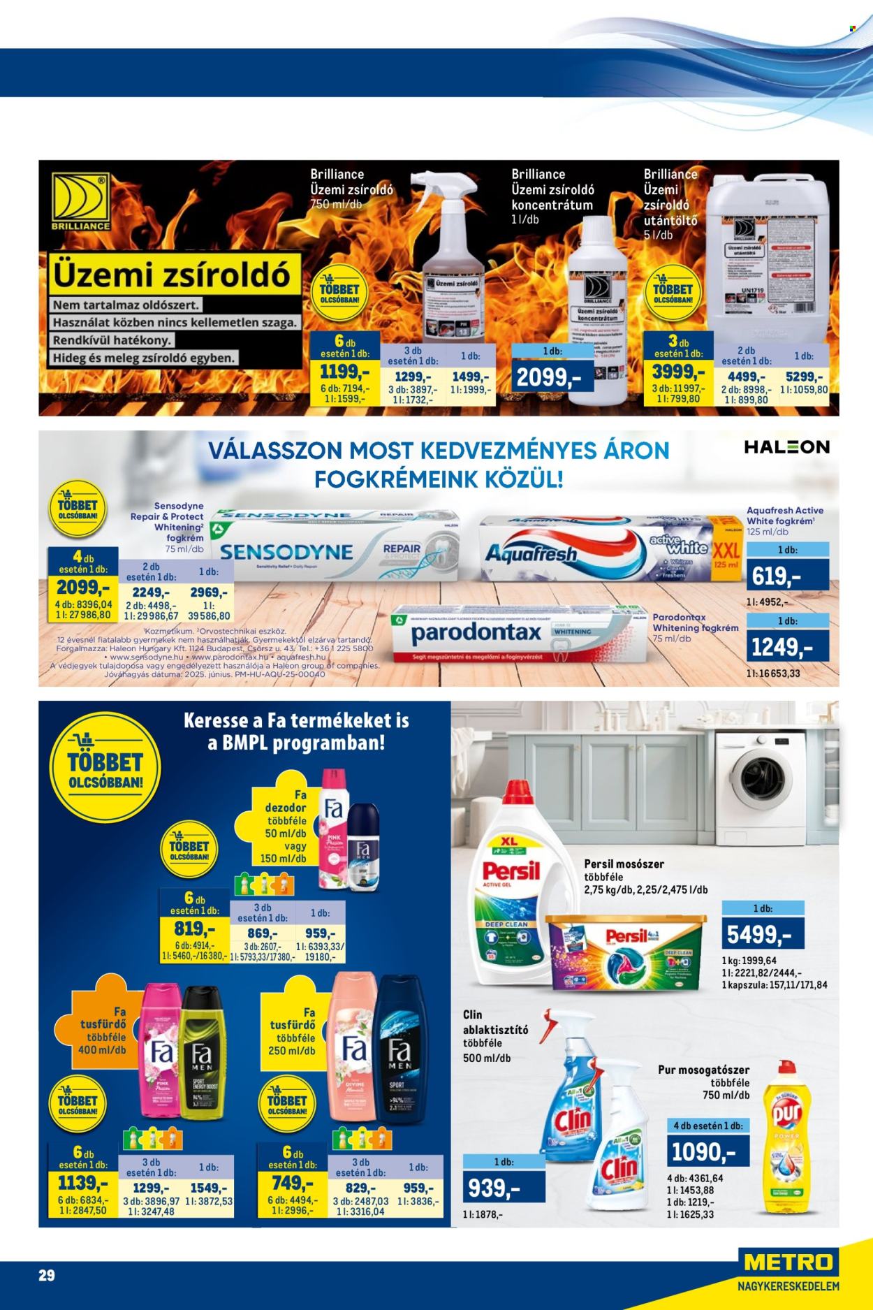 Metro akciós újságok - 2025.08.01 - 2025.08.14. Oldal 29