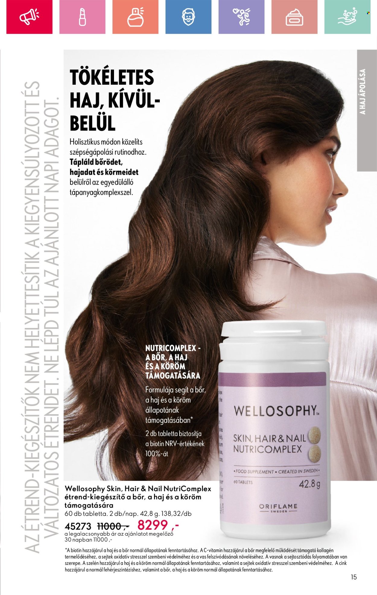 Oriflame akciós újságok - 2025.07.27 - 2025.08.16. Oldal 15