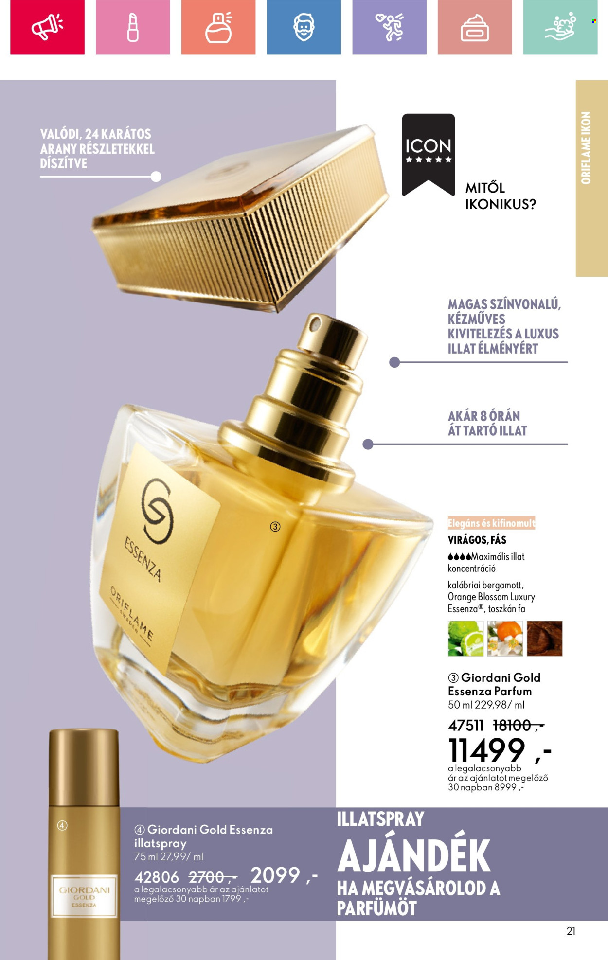 Oriflame akciós újságok - 2025.07.27 - 2025.08.16. Oldal 21