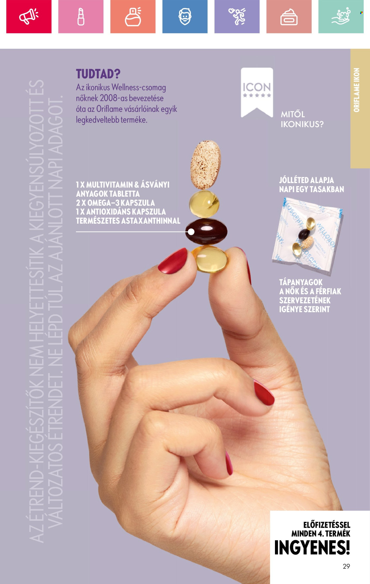 Oriflame akciós újságok - 2025.07.27 - 2025.08.16. Oldal 29