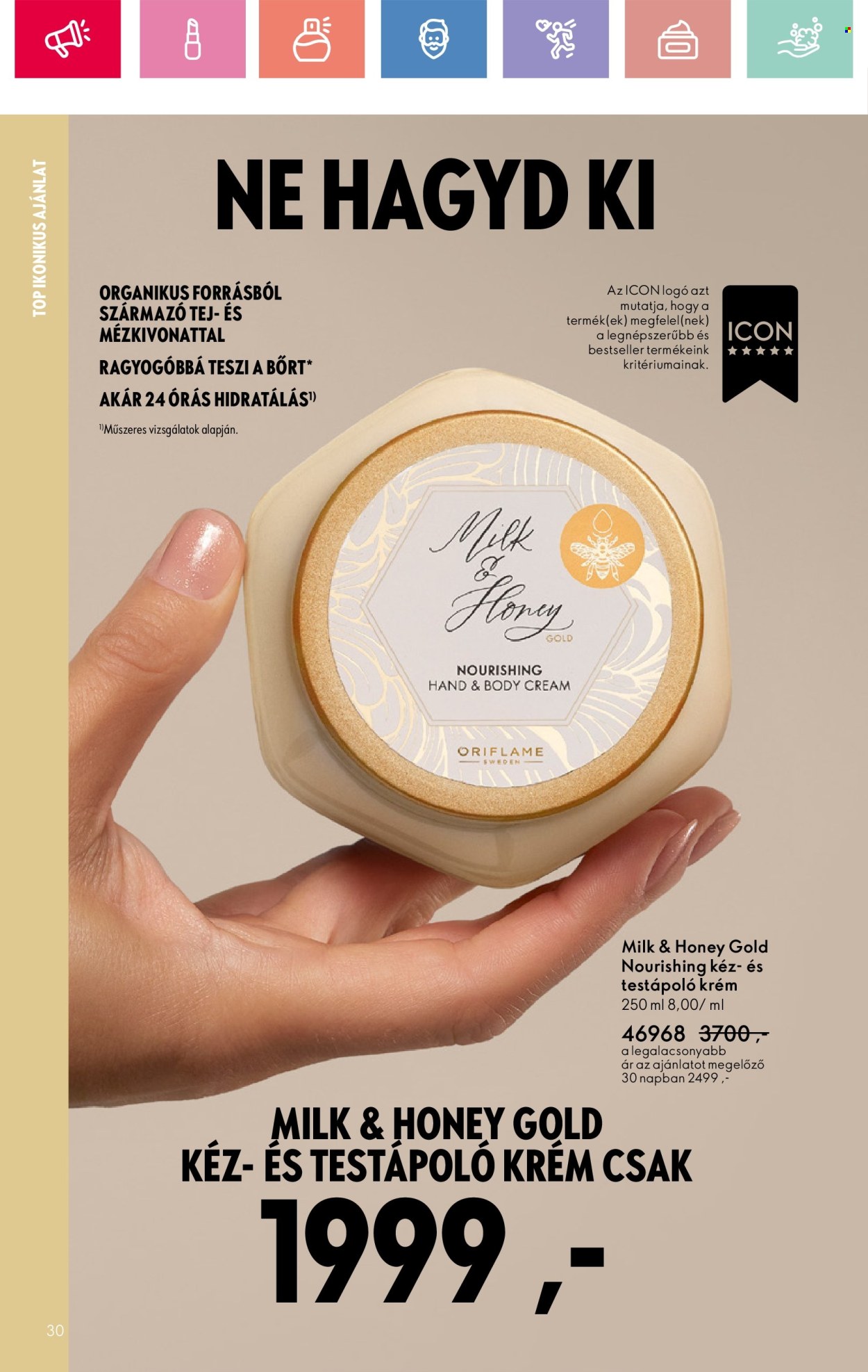 Oriflame akciós újságok - 2025.07.27 - 2025.08.16. Oldal 30