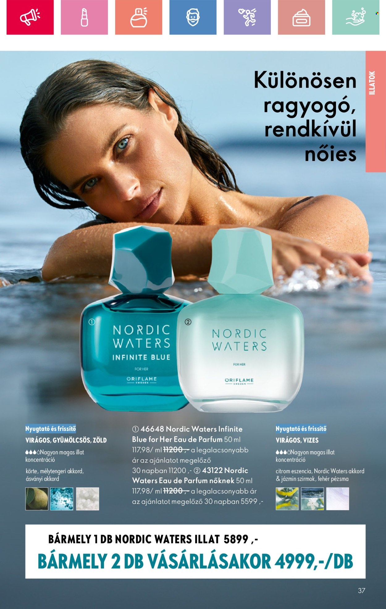 Oriflame akciós újságok - 2025.07.27 - 2025.08.16. Oldal 37