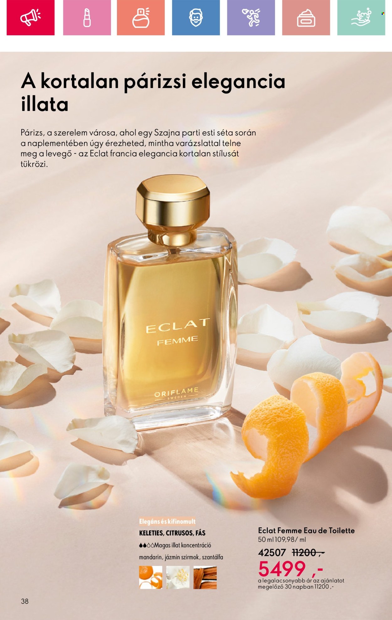 Oriflame akciós újságok - 2025.07.27 - 2025.08.16. Oldal 38