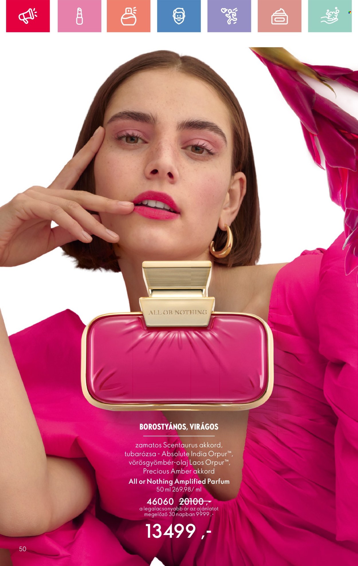 Oriflame akciós újságok - 2025.07.27 - 2025.08.16. Oldal 50