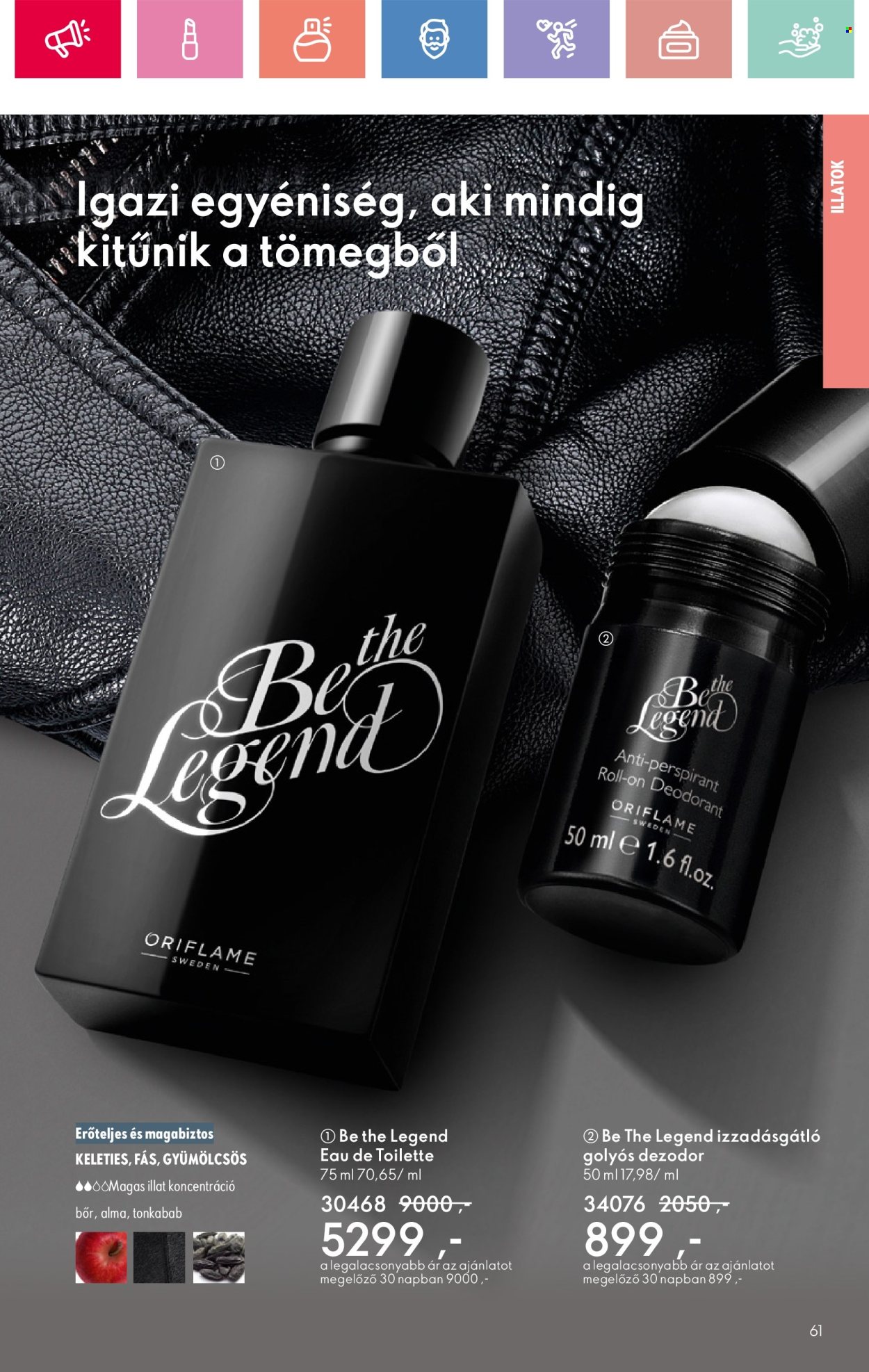 Oriflame akciós újságok - 2025.07.27 - 2025.08.16. Oldal 61