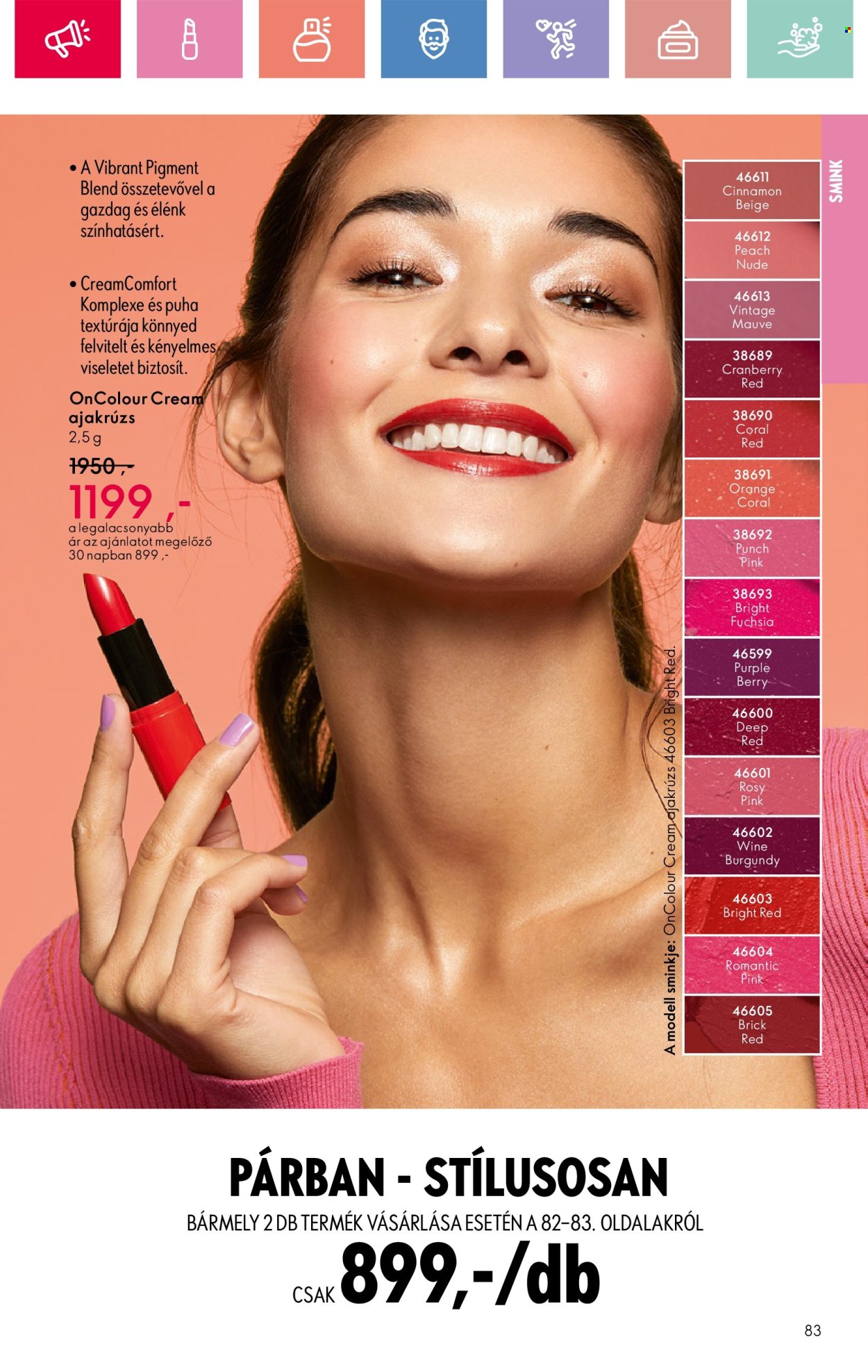 Oriflame akciós újságok - 2025.07.27 - 2025.08.16. Oldal 83