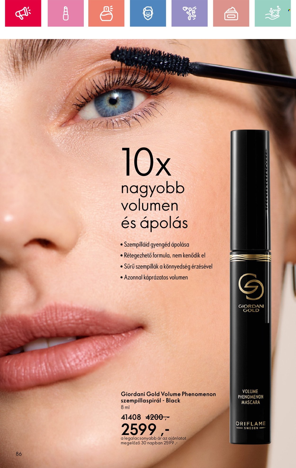Oriflame akciós újságok - 2025.07.27 - 2025.08.16. Oldal 86