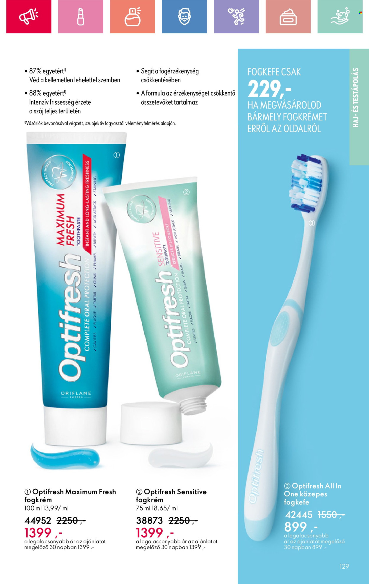 Oriflame akciós újságok - 2025.07.27 - 2025.08.16. Oldal 129