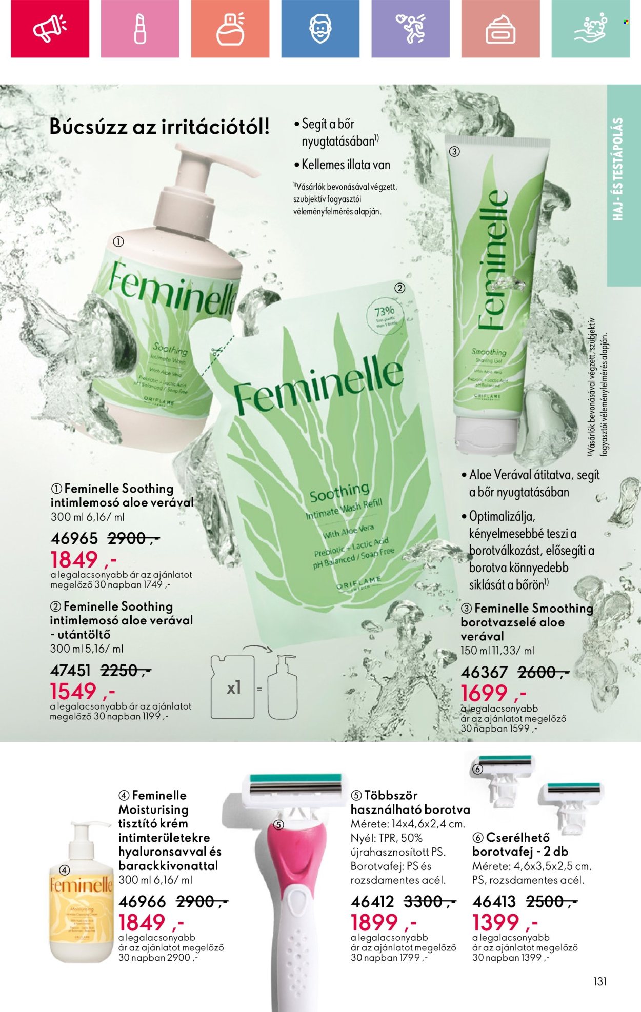 Oriflame akciós újságok - 2025.07.27 - 2025.08.16. Oldal 131