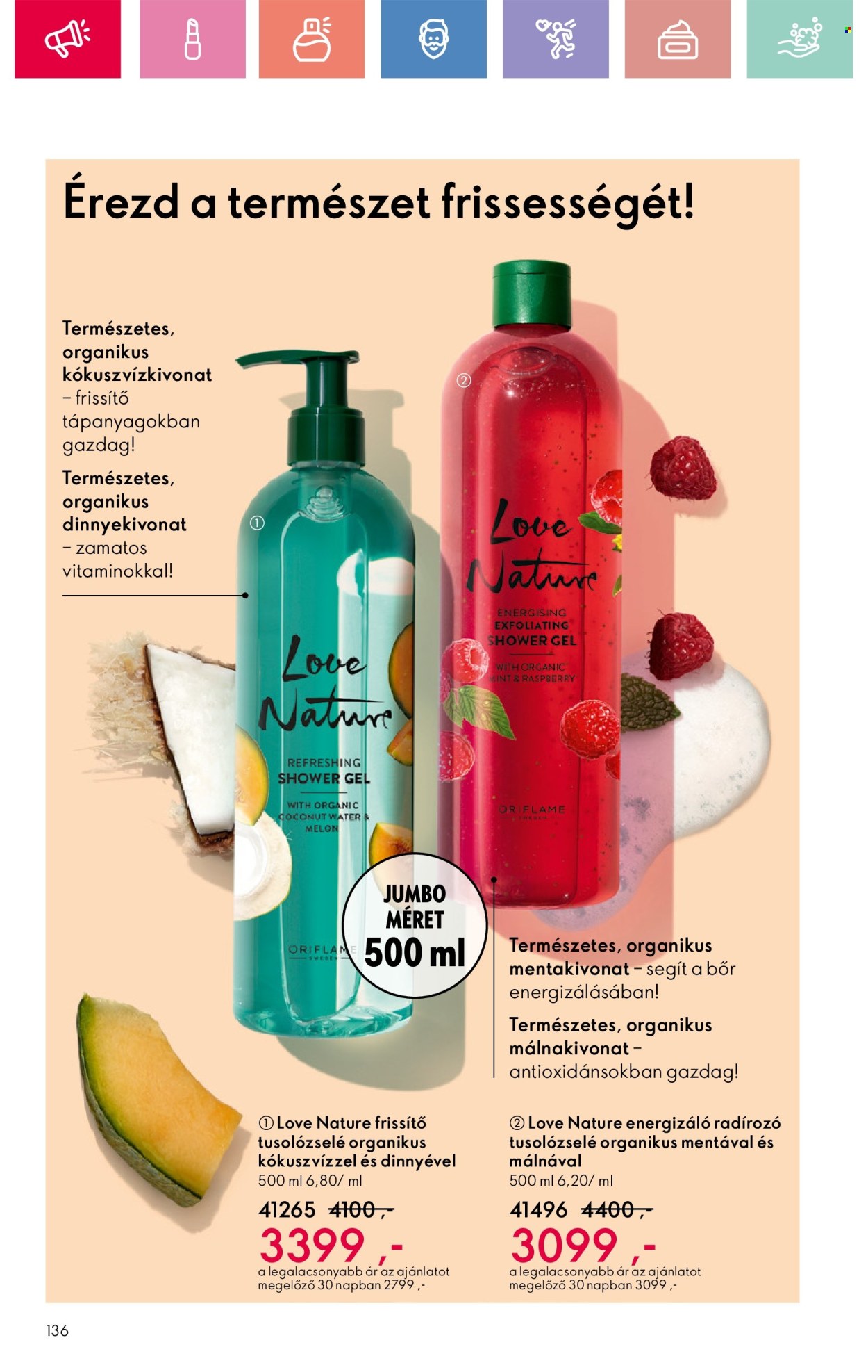 Oriflame akciós újságok - 2025.07.27 - 2025.08.16. Oldal 136