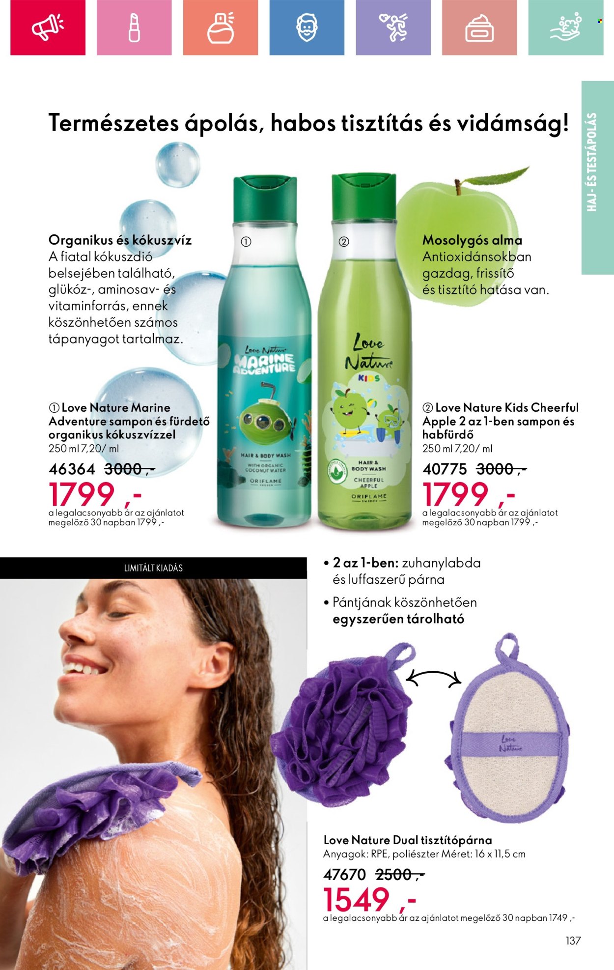 Oriflame akciós újságok - 2025.07.27 - 2025.08.16. Oldal 137