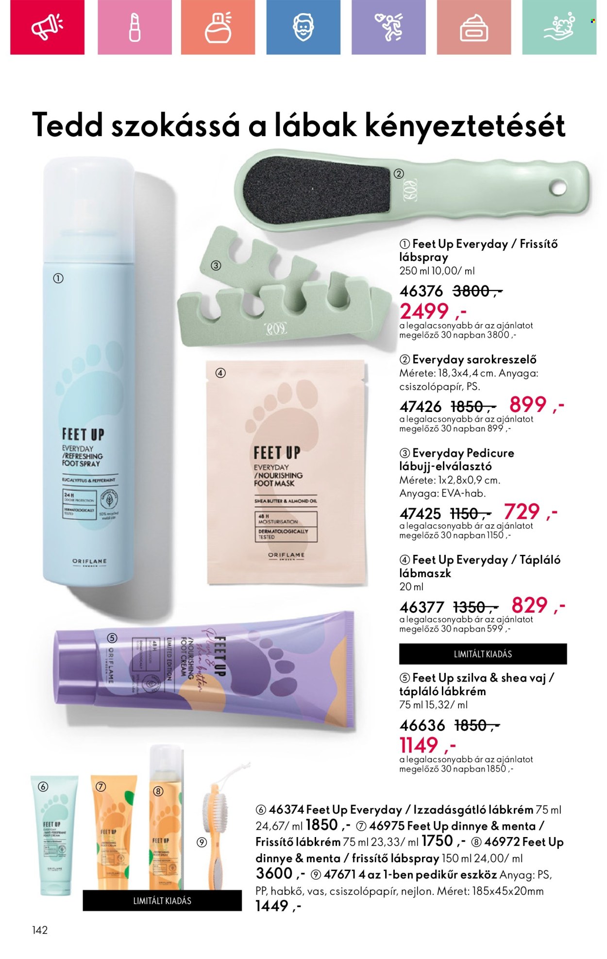Oriflame akciós újságok - 2025.07.27 - 2025.08.16. Oldal 142